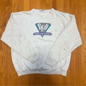 Vintage Budweiser Swearshirt Proud to be Your Bud